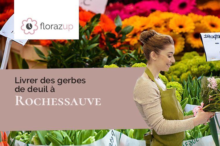 créations florales pour des obsèques à Rochessauve (Ardèche/07210)