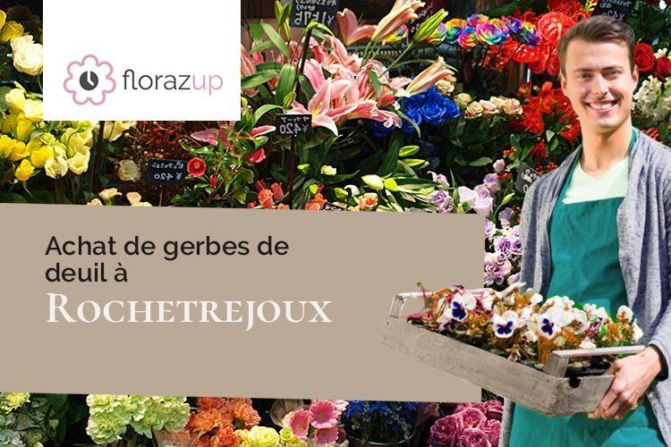gerbes de fleurs pour un enterrement à Rochetrejoux (Vendée/85510)