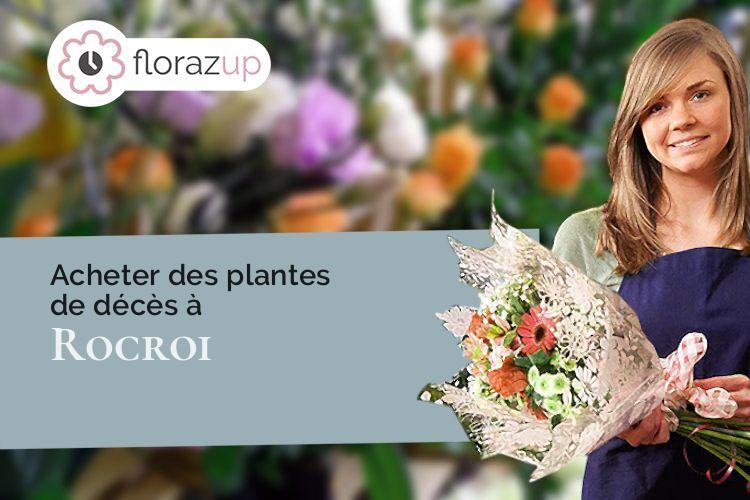 gerbes de fleurs pour une crémation à Rocroi (Ardennes/08230)