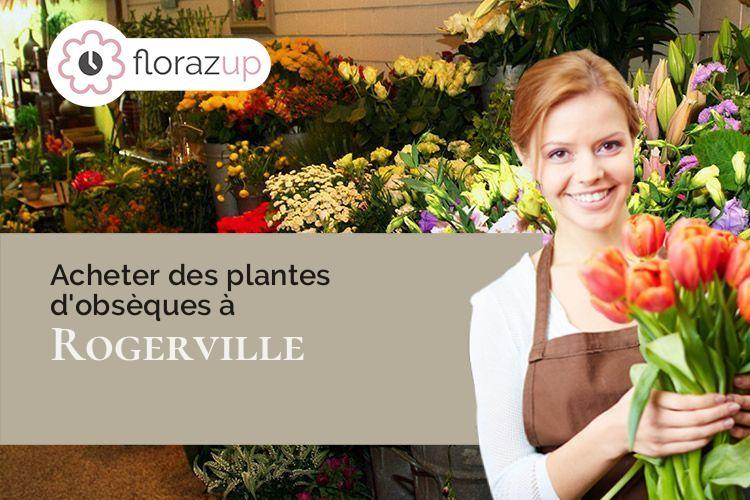 compositions florales pour des funérailles à Rogerville (Seine-Maritime/76700)