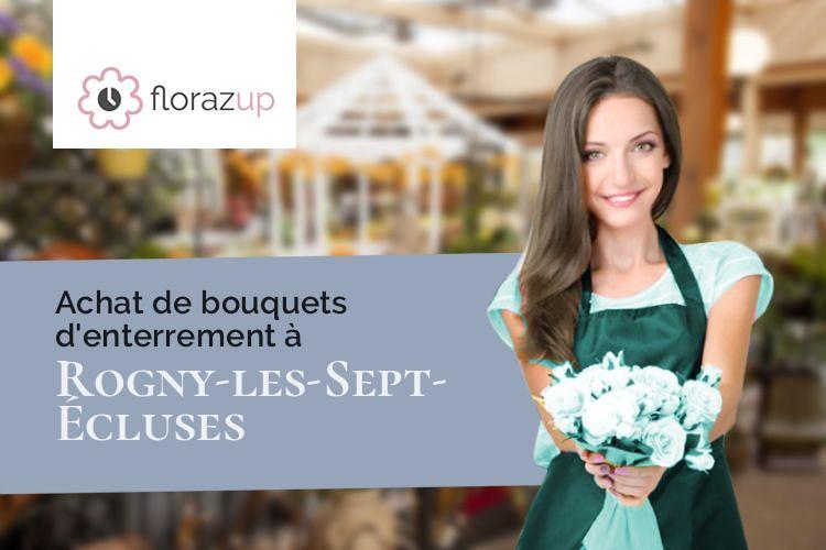 compositions de fleurs pour un enterrement à Rogny-les-Sept-Écluses (Yonne/89220)