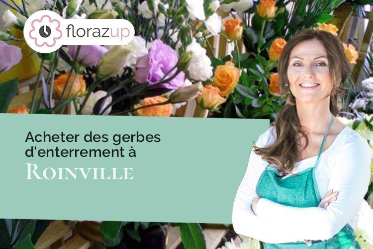 créations florales pour un décès à Roinville (Essonne/91410)