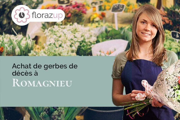 créations de fleurs pour une crémation à Romagnieu (Isère/38480)