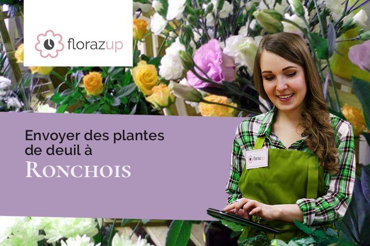 gerbes de fleurs pour un décès à Ronchois (Seine-Maritime/76390)