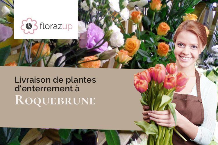 compositions florales pour une crémation à Roquebrune (Gers/32190)