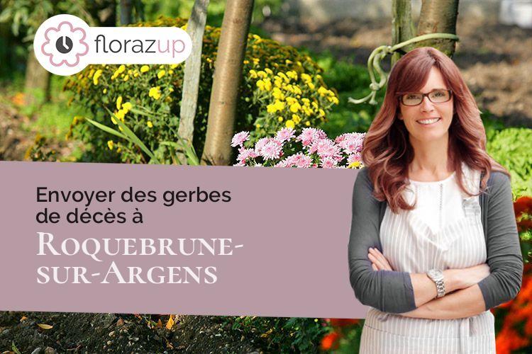 plantes pour un enterrement à Roquebrune-sur-Argens (Var/83520)