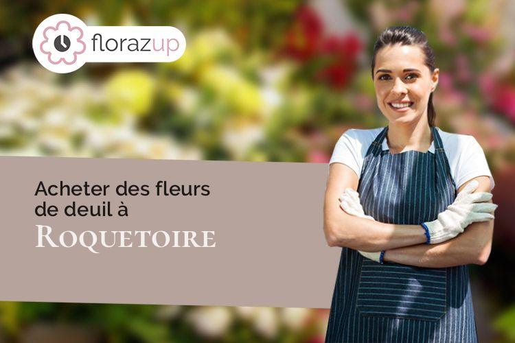 créations florales pour des obsèques à Roquetoire (Pas-de-Calais/62120)