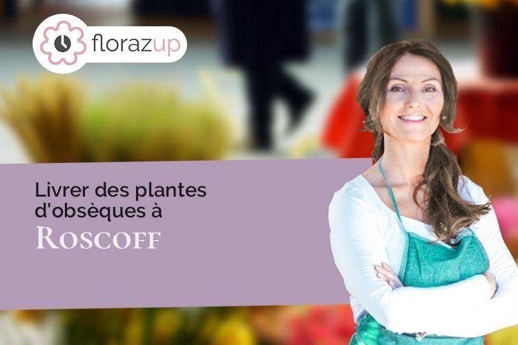 créations de fleurs pour une crémation à Roscoff (Finistère/29680)