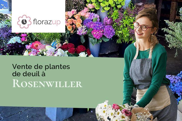 gerbes de fleurs pour un décès à Rosenwiller (Bas-Rhin/67560)