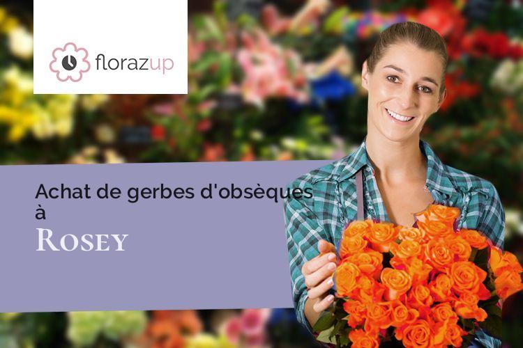 coeurs de fleurs pour des obsèques à Rosey (Haute-Saône/70000)
