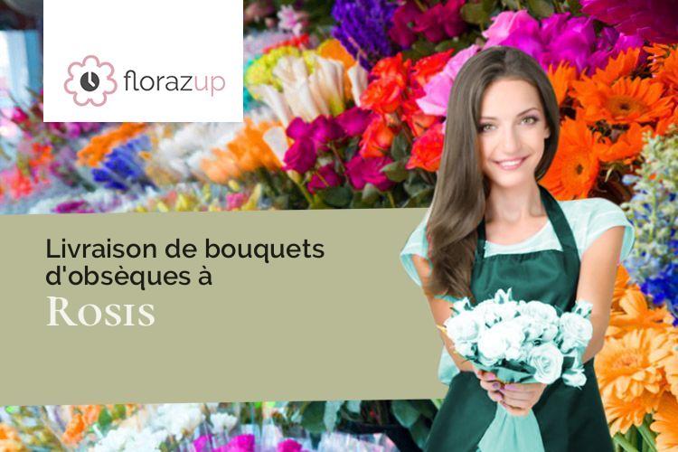 bouquets de fleurs pour un décès à Rosis (Hérault/34610)