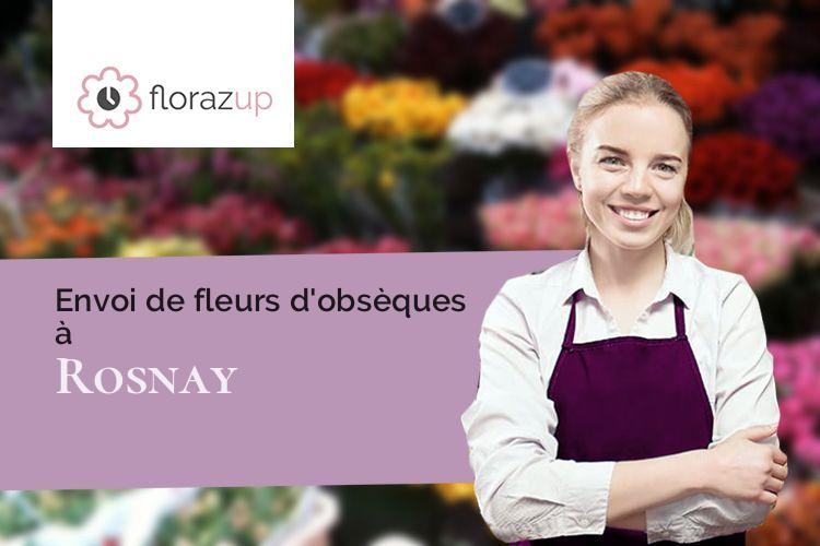 compositions de fleurs pour une crémation à Rosnay (Vendée/85320)