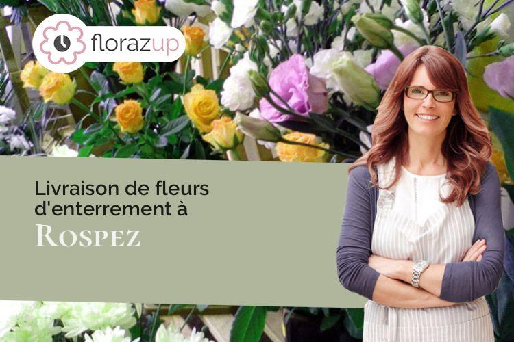 compositions florales pour un décès à Rospez (Côtes-d'Armor/22300)
