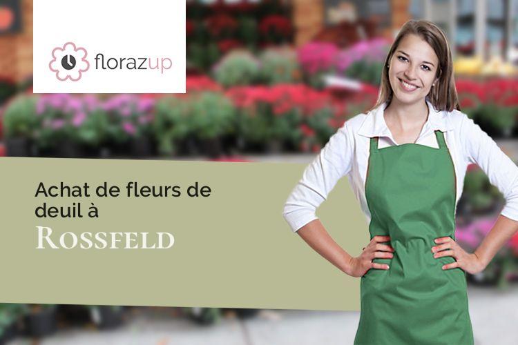 coupes de fleurs pour une crémation à Rossfeld (Bas-Rhin/67230)