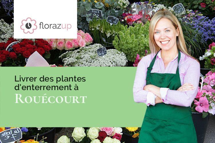 coupes de fleurs pour des obsèques à Rouécourt (Haute-Marne/52320)