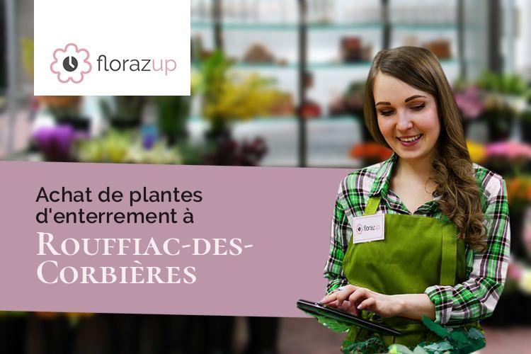 créations de fleurs pour des funérailles à Rouffiac-des-Corbières (Aude/11350)