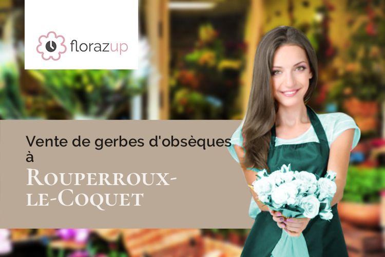couronnes florales pour des funérailles à Rouperroux-le-Coquet (Sarthe/72110)
