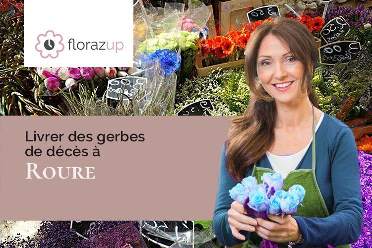 créations de fleurs pour un deuil à Roure (Alpes-Maritimes/06420)