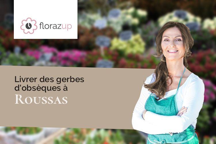 créations florales pour une crémation à Roussas (Drôme/26230)