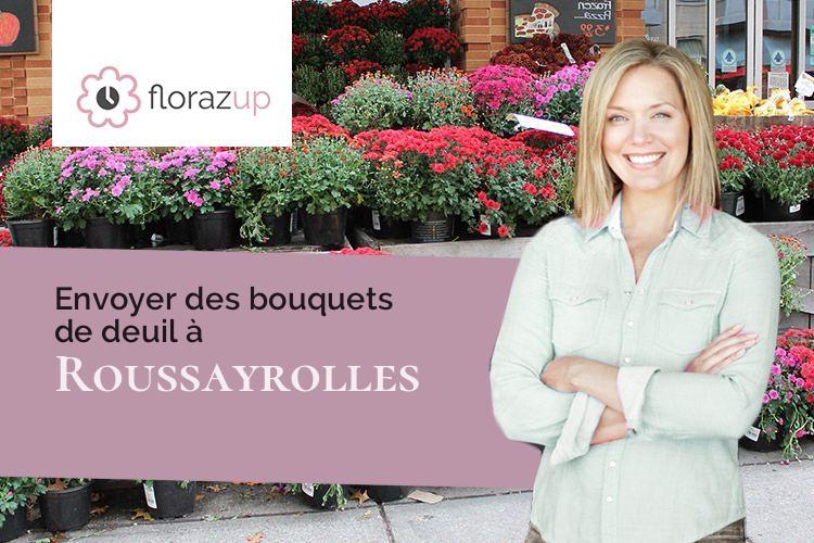 créations de fleurs pour un deuil à Roussayrolles (Tarn/81140)