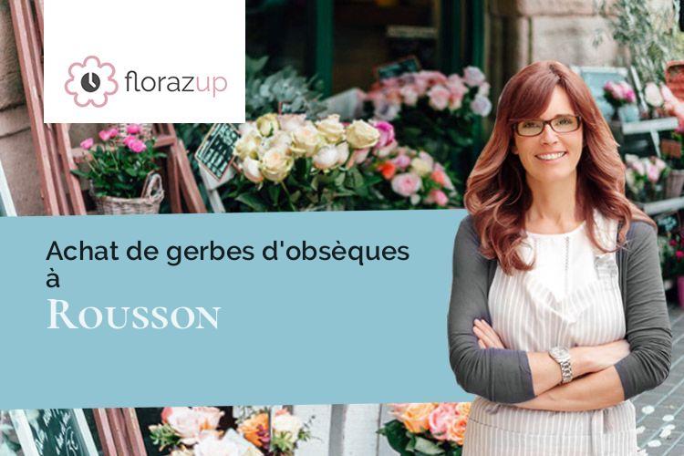 coeurs de fleurs pour un décès à Rousson (Yonne/89500)