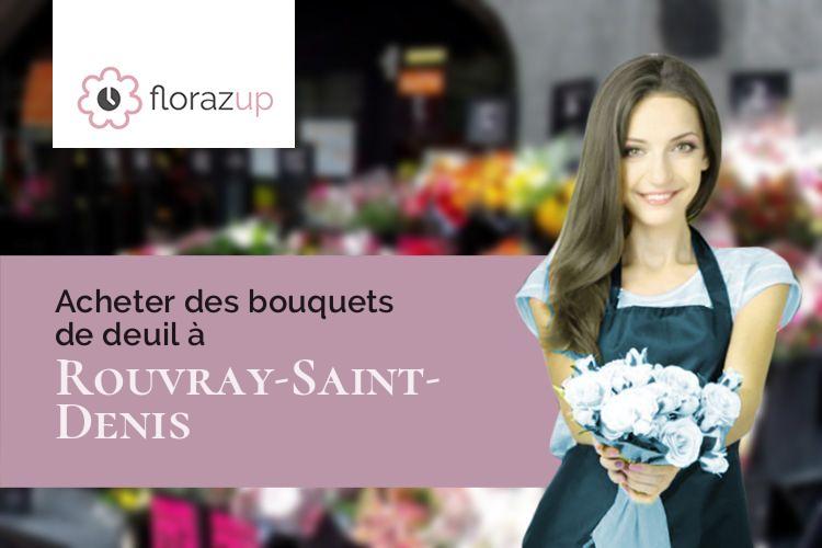 fleurs deuil pour des obsèques à Rouvray-Saint-Denis (Eure-et-Loir/28310)