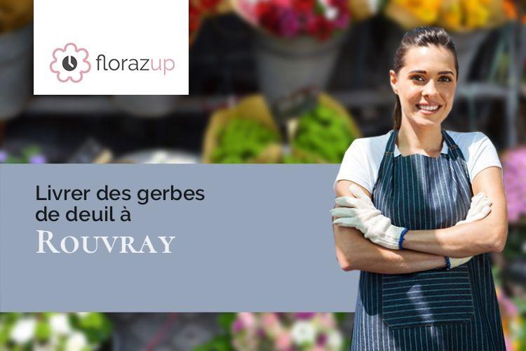 compositions de fleurs pour des funérailles à Rouvray (Yonne/89230)