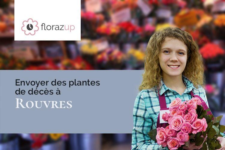 couronnes florales pour des obsèques à Rouvres (Eure-et-Loir/28260)