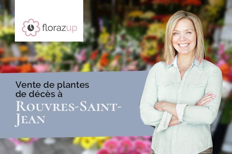 plantes pour des funérailles à Rouvres-Saint-Jean (Loiret/45300)
