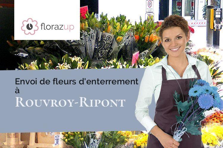 compositions florales pour une crémation à Rouvroy-Ripont (Marne/51800)