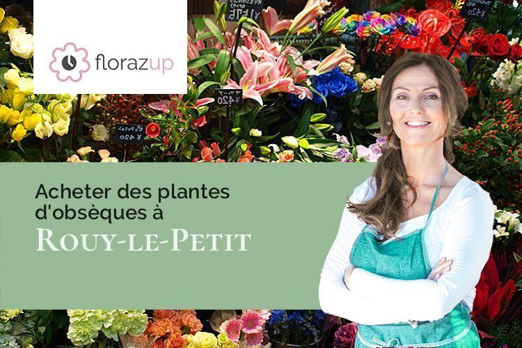 compositions florales pour un enterrement à Rouy-le-Petit (Somme/80190)