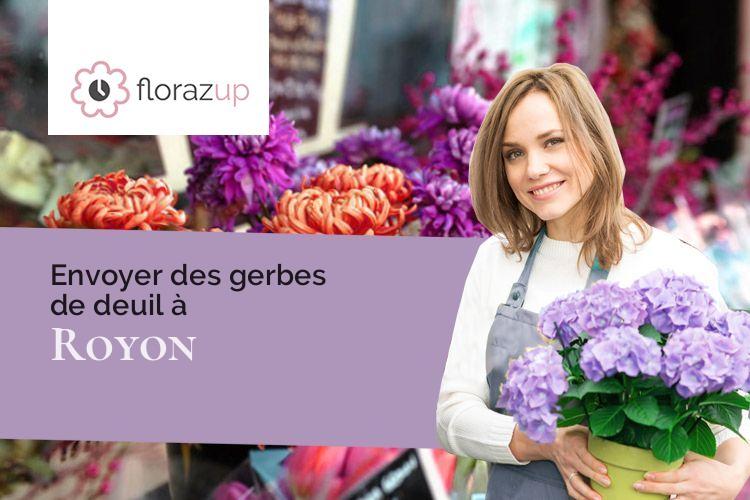 couronnes florales pour une crémation à Royon (Pas-de-Calais/62990)