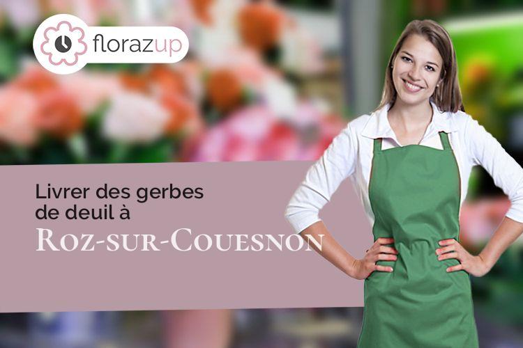 coupes de fleurs pour un décès à Roz-sur-Couesnon (Ille-et-Vilaine/35610)