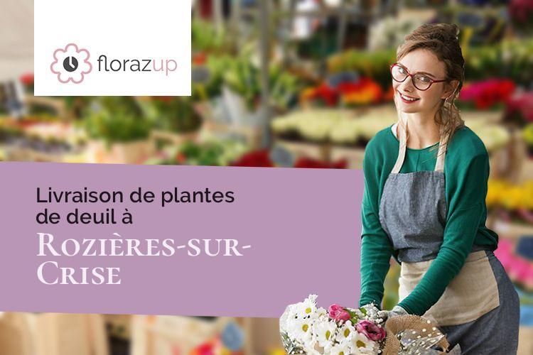 créations de fleurs pour un décès à Rozières-sur-Crise (Aisne/02200)