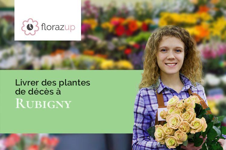 créations de fleurs pour des obsèques à Rubigny (Ardennes/08220)