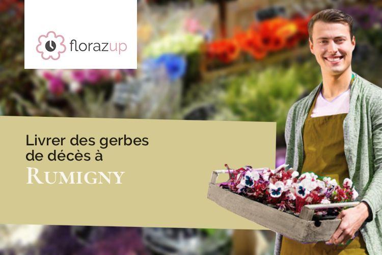 créations florales pour un décès à Rumigny (Ardennes/08290)