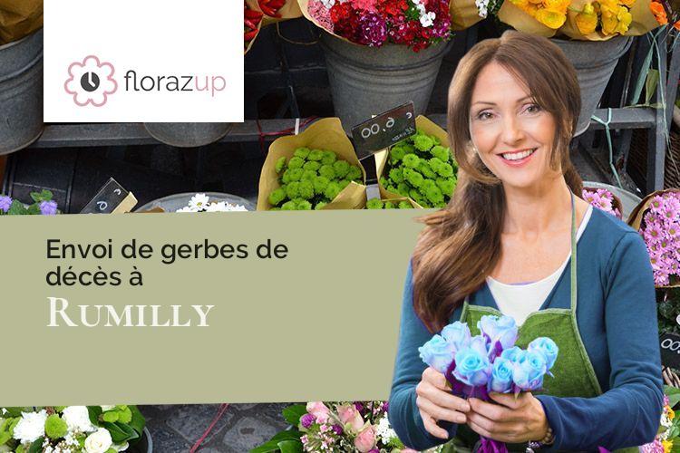 gerbes de fleurs pour un décès à Rumilly (Pas-de-Calais/62650)