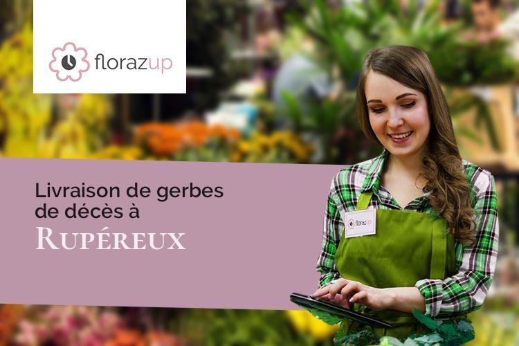 couronnes florales pour une crémation à Rupéreux (Seine-et-Marne/77560)