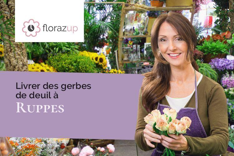 créations de fleurs pour des obsèques à Ruppes (Vosges/88630)
