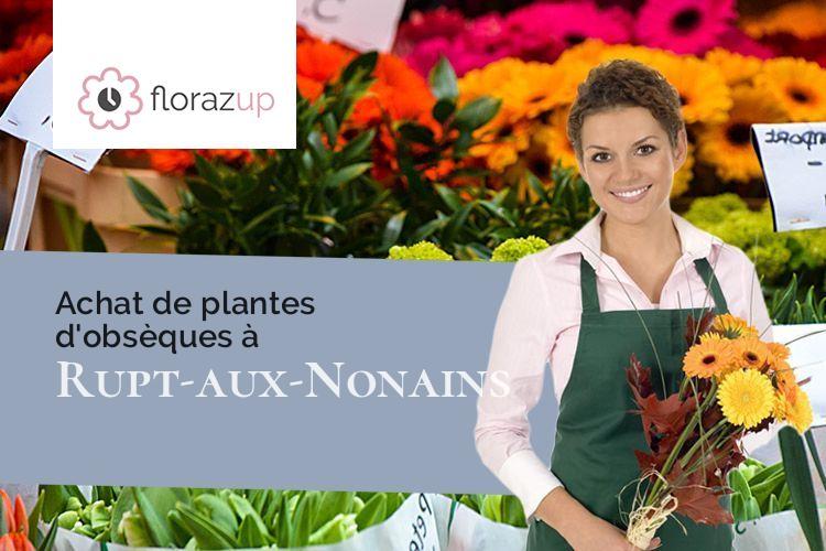 fleurs deuil pour une crémation à Rupt-aux-Nonains (Meuse/55170)