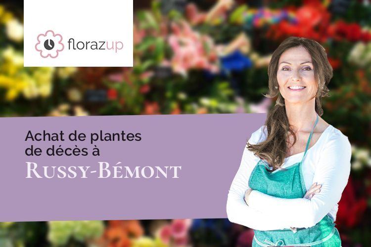 plantes pour des obsèques à Russy-Bémont (Oise/60117)