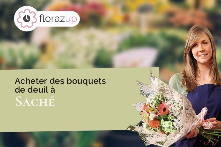 compositions de fleurs pour une crémation à Saché (Indre-et-Loire/37190)