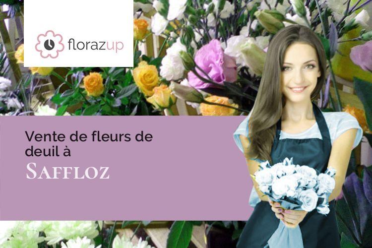 compositions florales pour une crémation à Saffloz (Jura/39130)