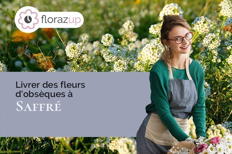 compositions de fleurs pour un décès à Saffré (Loire-Atlantique/44390)