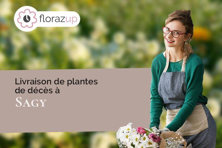 bouquets de fleurs pour des obsèques à Sagy (Val-d'Oise/95450)