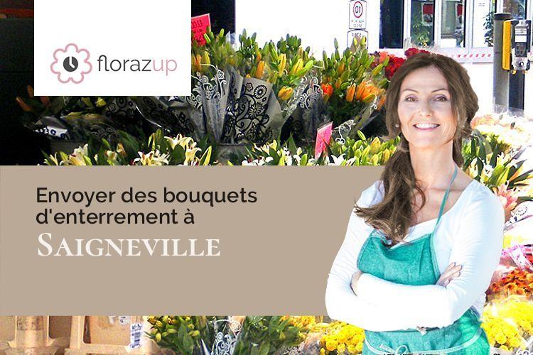 créations de fleurs pour une crémation à Saigneville (Somme/80230)