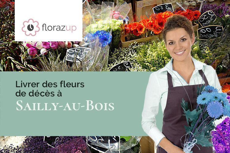 coupes de fleurs pour une crémation à Sailly-au-Bois (Pas-de-Calais/62111)