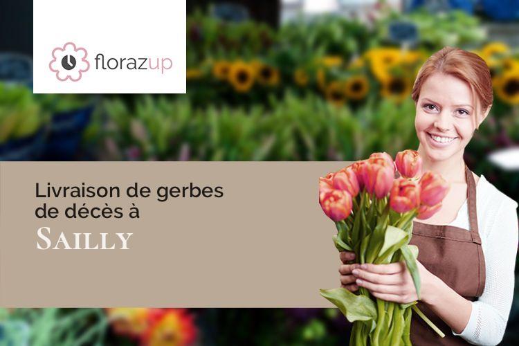 bouquets de fleurs pour des obsèques à Sailly (Haute-Marne/52230)