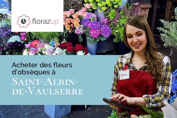 plantes pour un décès à Saint-Albin-de-Vaulserre (Isère/38480)