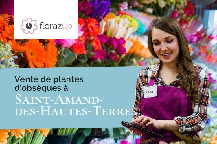 plantes pour un décès à Saint-Amand-des-Hautes-Terres (Eure/27370)